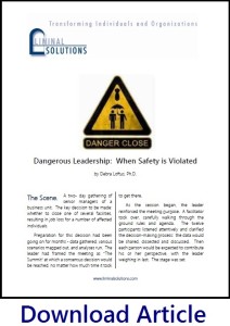 Dangerous Leadershp Cover Thumbnail with Text